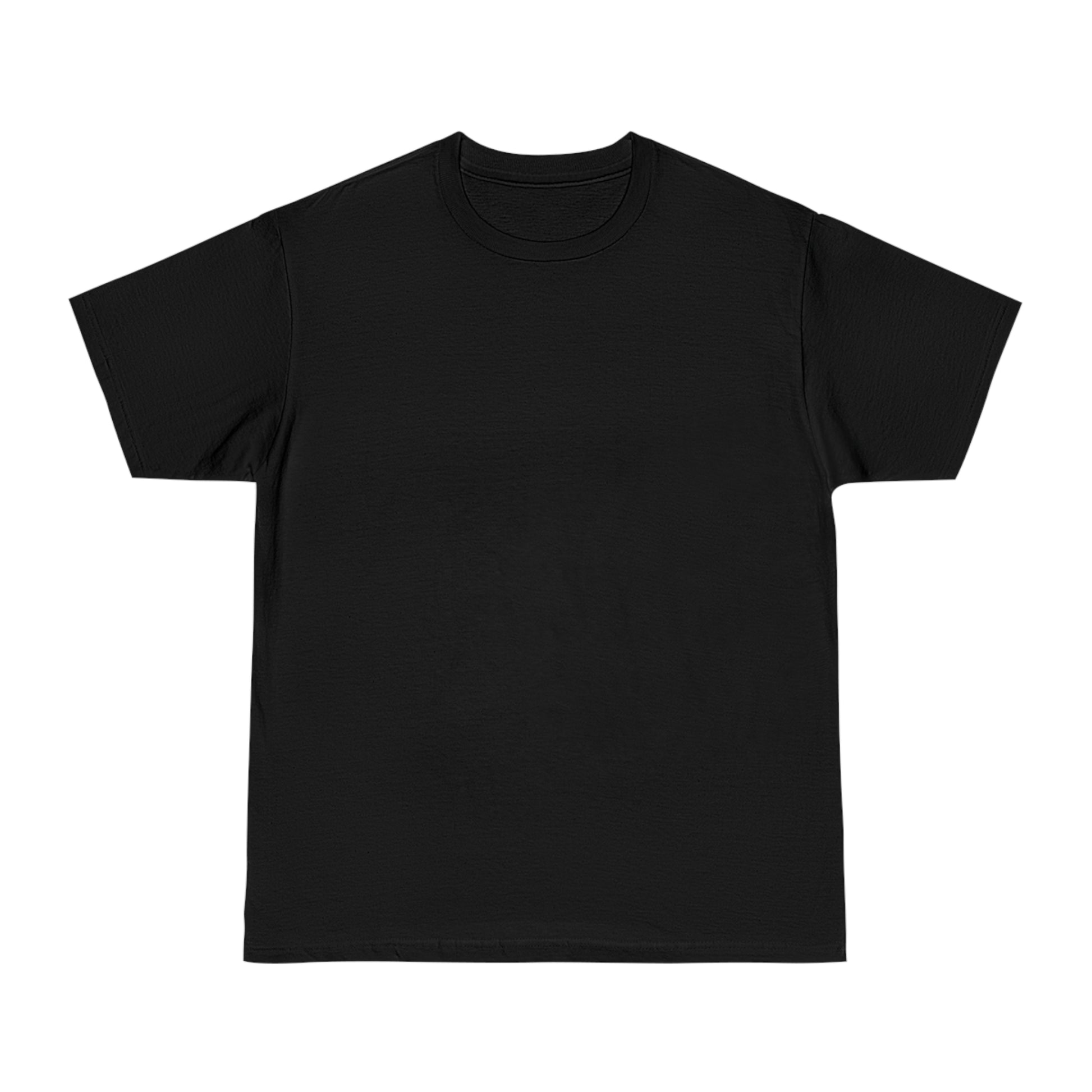 Black luxury t-shirt clean front minimal design, premium streetwear tee with bold animal statement back graphic