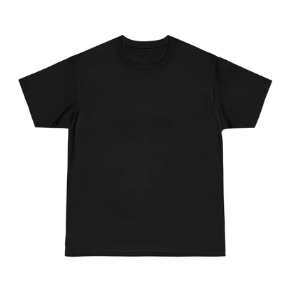Black luxury t-shirt clean front minimal design, premium streetwear tee with bold animal statement back graphic
